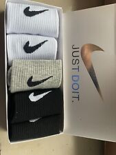 calze Nike bianche Nere e Grigie  (5 paia) taglia dal 38 al 42