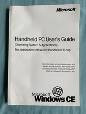Microsoft Windows CE palmare PC guida utente 1997