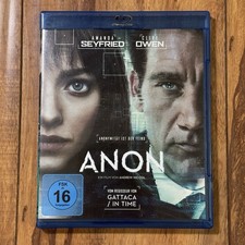 Anon 2018 Blu-Ray German Dir