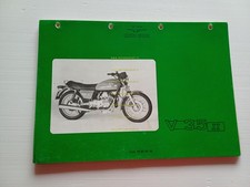 Moto Guzzi V35 II 1980 catalogo ricambi originale