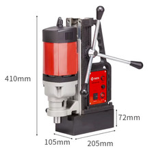 Trapano Multifunzione Base Magnetica Struttura Acciaio Trapano