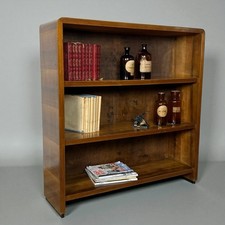 Libreria art deco vintage di design mobile soggiorno Scaffale antico in legno 