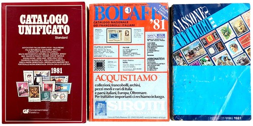 Lotto 3 cataloghi - 💌,