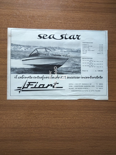 1971 fiart cabinato barca - cabinato,