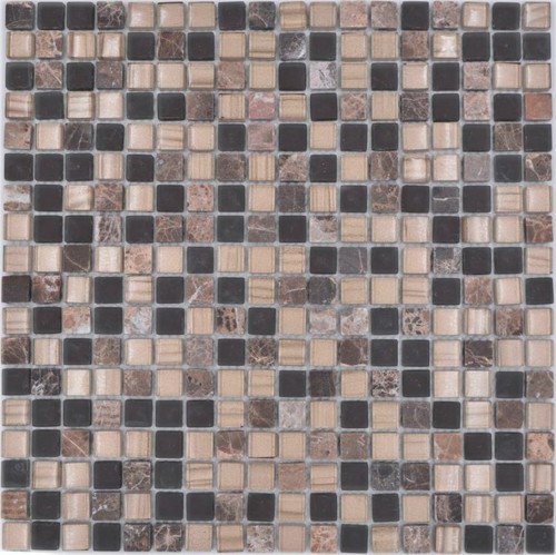 Mosaico vetro pietra - in,