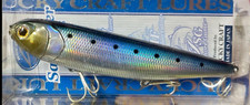 Lucky Craft SW Sammy 128 - 5 pollici 1 oz esca costiera Topwater - sardina metallica