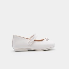 Mayoral Girls White Leather
