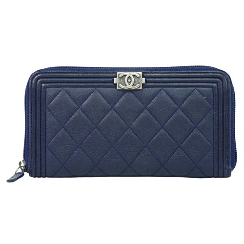 Portafoglio chanel boy - chanel, cc