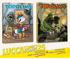 TOPOLINO 3649  VARIANT LUCCA 1 + TOPOLINO  3650  VARIANT LUCCA 2 PRE-ORDER  2025
