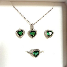 NUOVO Parure Donna Acciaio