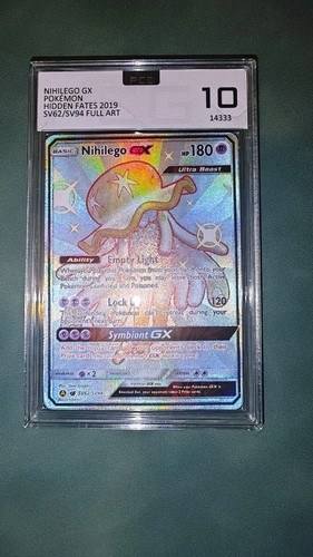Pokemon nihilego full art - nihilego, gx