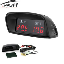 Indicatore Digitale Temperatura Acqua + Sensore 2in1 LCD 12V/24V per Auto Moto