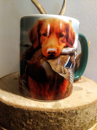 Tazza tiro anatra caccia cane - tazza,