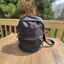 Kate & Alex Cuffaro Black Medium-Sized Backpack with Durable Fabric