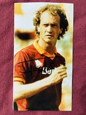 Autografo originale PAULO ROBERTO FALCAO-AS Roma-BRASILE-firmato 27x15cm