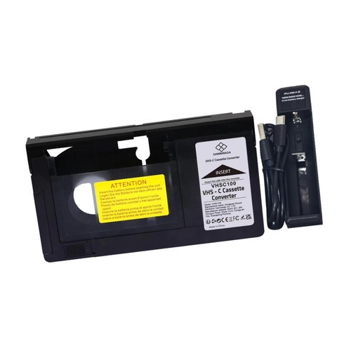 Adaptateur cassette vhs - de,