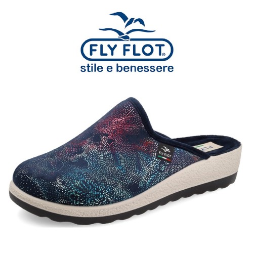 Fly flot ciabatta donna zeppa - flot,