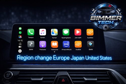 Region change bmw - change, evo