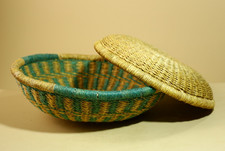 Cesto africano tessuto cesto