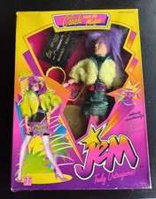 JEM HOLOGRAMS CLASH MISFITS + CASSETTE DOLL BAMBOLA BOX HASBRO VINTAGE 1986