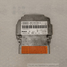 8E0959655G Centralina comando airbag  AUDI A4 (8E) 2.0 20V Ber. 4p/b/1984cc