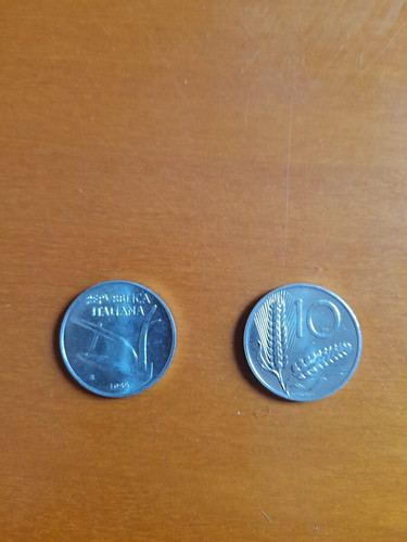 Lire 1955 c - lire, f.d.c.