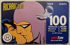 SCHEDA TELEFONICA TIM CENTO MILA LIRE 100 TACS - Fumetti Diabolik - Usata
