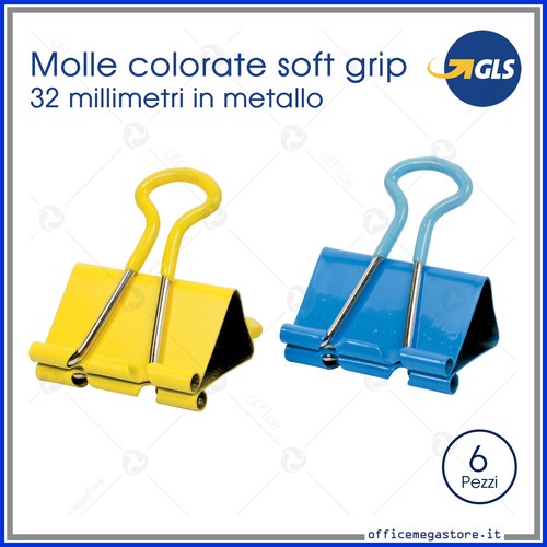 Molle fermacarte pinze 32mm - fermacarte,