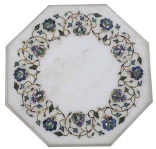Tavolino In Marmo 12" Con