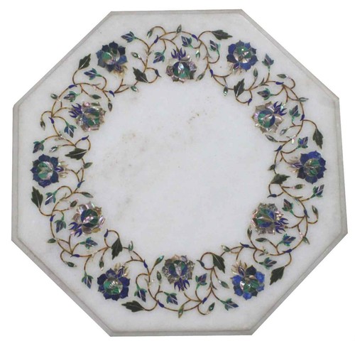 Tavolino marmo con - marmo, 12"