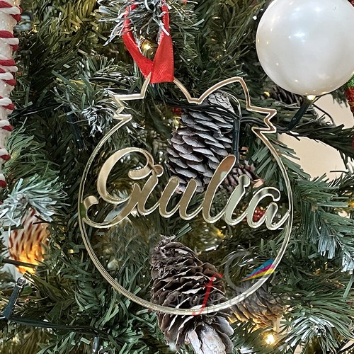 Pallina buon natale - buon,
