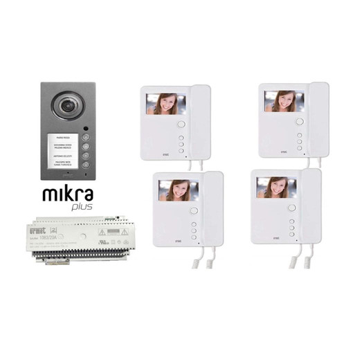 Kit videocitofono urmet - urmet, 4