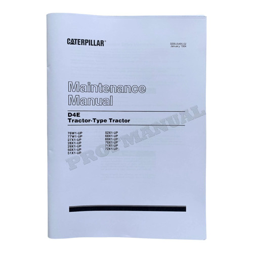 Caterpillar d4e track type - caterpillar,