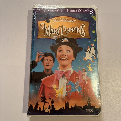 Mary poppins vhs - mary, tape