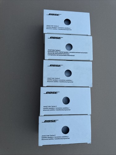 Bose jewel cube speakers white - jewel,