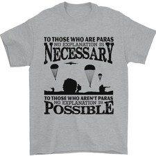 To Those The Reggimento Paracadutisti 1 2 3 Para T-Shirt 100% IN Cotone