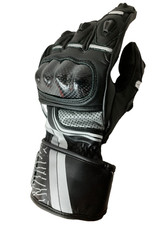 Guanti moto protettivi pelle