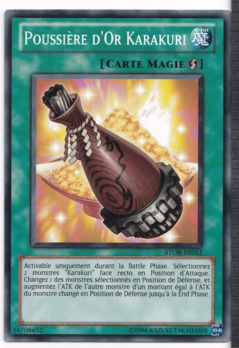 Poussière karakuri 2ème - d'or,