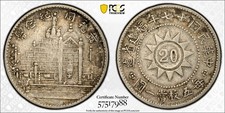 CINA 1928 Fukien 20 Centesimi