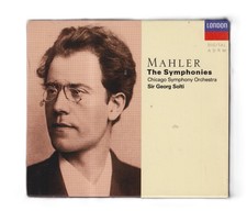 Mahler: Symphonies 1-9 by Georg Solti (10 CD Boxed Set, 1992)  Nice!