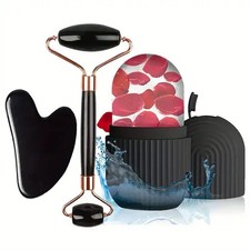 Set rullo viso ghiaccio cura