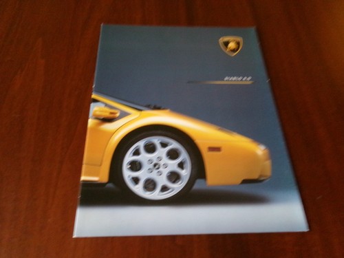 Lamborghini press brochure - press,