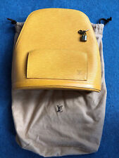 Borsa zaino vintage senape