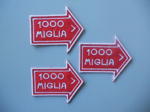 Mille 1000 miglia patch - mille,