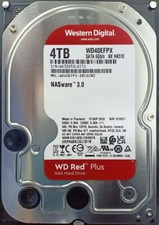 Western Digital WD Red Plus 4TB Hard Disk 3.5” NAS RAID SATA 5400 RPM WD40EFPX