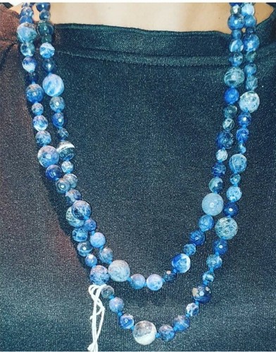 Collana lunga sodalite - *collana,