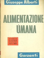 ALIMENTAZIONE UMANA
