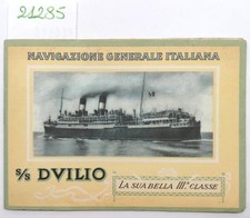 Depliant Brochure Navigazione