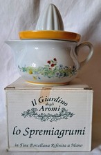 Dixan gadget pubblicitario “il giardino degli aromi” - Spremiagrumi - ceramica