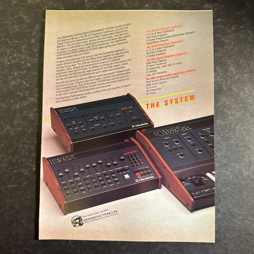 Pubblicità stampa oberheim - pubblicità,